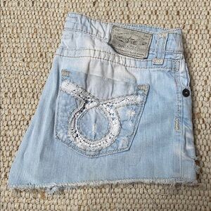 Big Star Liv Light Blue Jean Shorts
